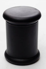 Heavy duty Glass stash 3 oz. Jars in a display case - 12 jars