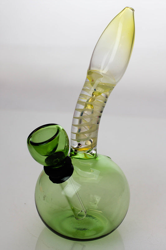5.5" Colour-Changing Glass Water Bong