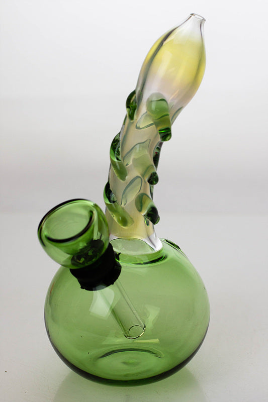 5.5" Colour-Changing Glass Water Bong