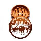 4SCORE®️ x Tahoe Grinder Co. USA made 2 PCS Herb Grinder -  Limited Edition