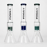 FOGGX | 17" Pirelli Percolator Glass Water Pipe [FT1896 ATS]