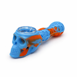 4.5" Skull Head Silicone pipe