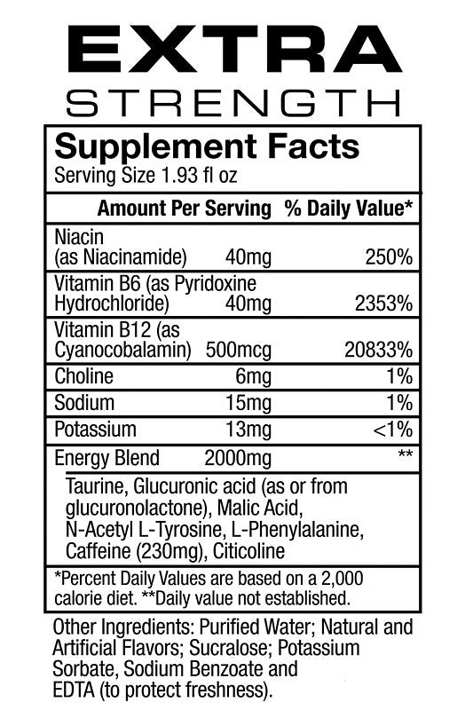 Berry Flavor Extra Strength 5-hour ENERGY Drink - pack of 12