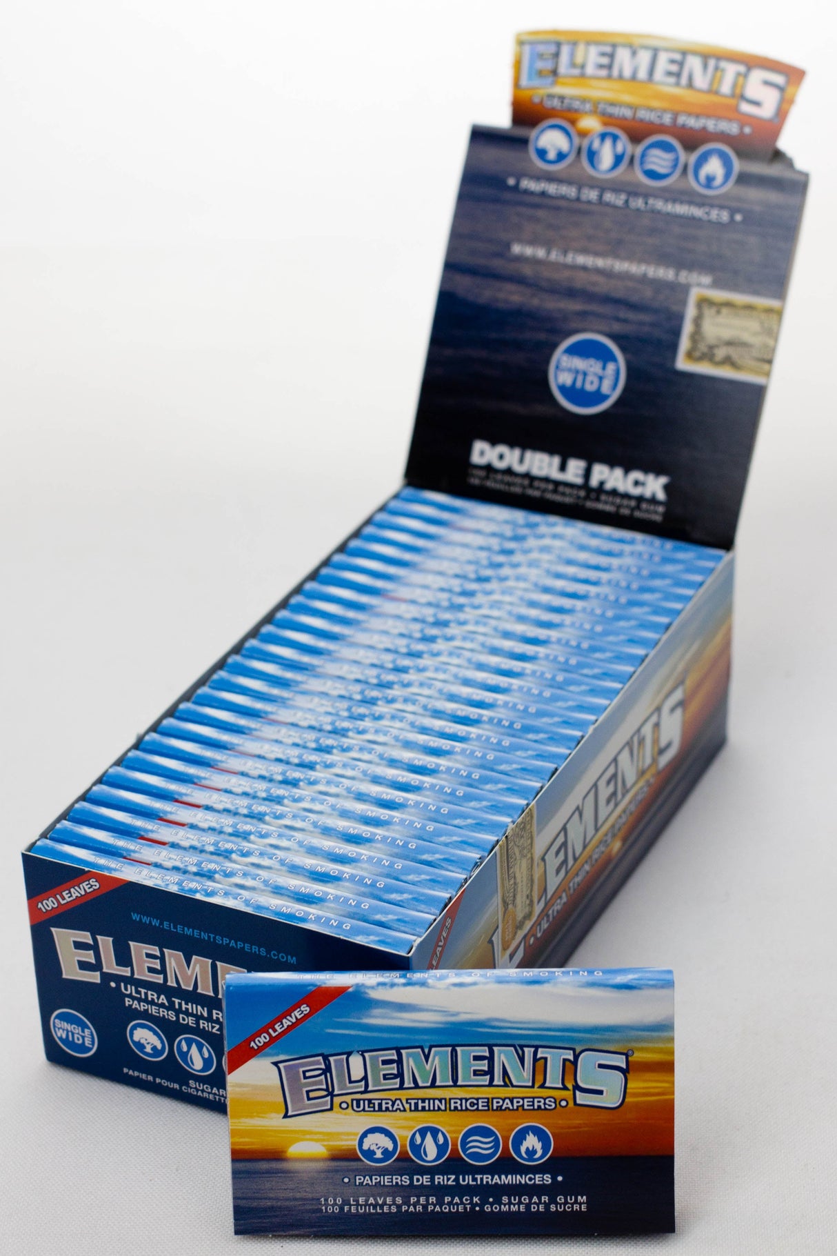 Elements Rice smoking Papers