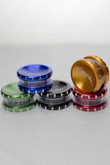 2 parts Genie aluminium herb grinder - Concave