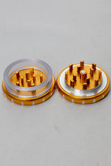 2 parts Genie aluminium herb grinder - Concave