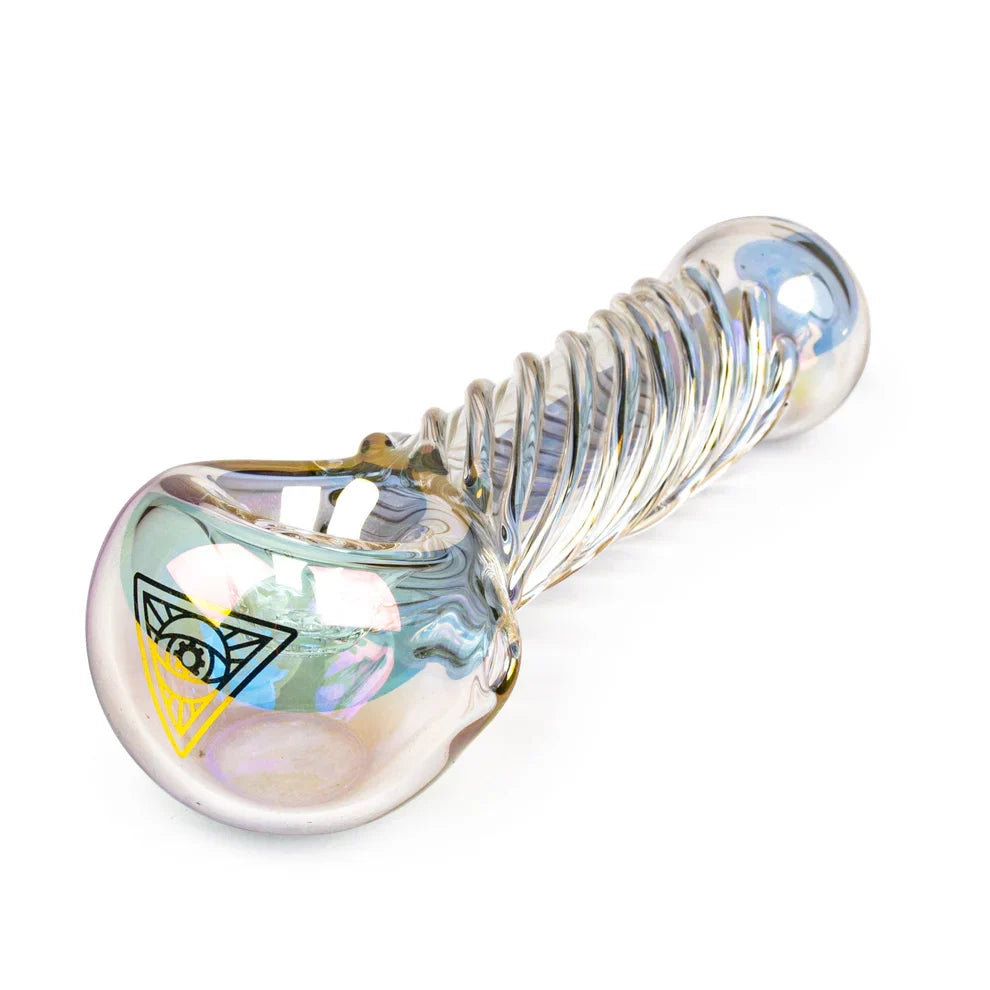 Red Eye Tek 4" Metallic Terminator Twister Hand Pipe