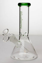 8" Blueberry glass beaker water bong ( N8040 )