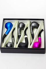 Sherlock durable plastic pipe in a display case-WP140 - Display of 6