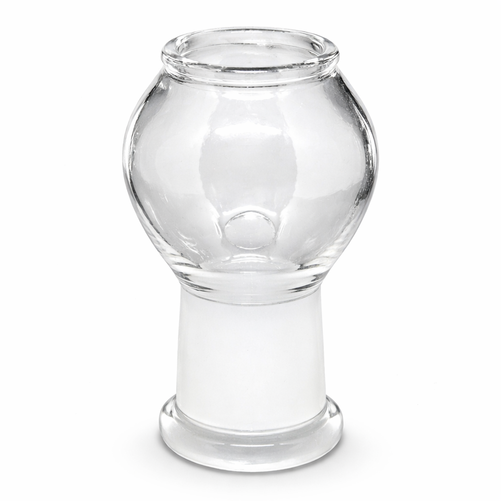 Clear Round Glass Oil Dome Pack of 2