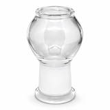 Clear Round Glass Oil Dome Pack of 2