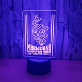 LED 3D Illusion Table Lamp with Remote