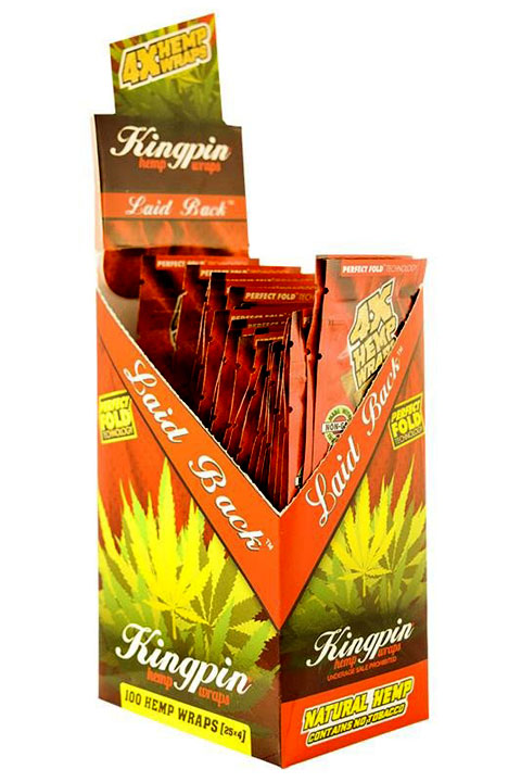 Kingpin Hemp Wraps - 25 packs
