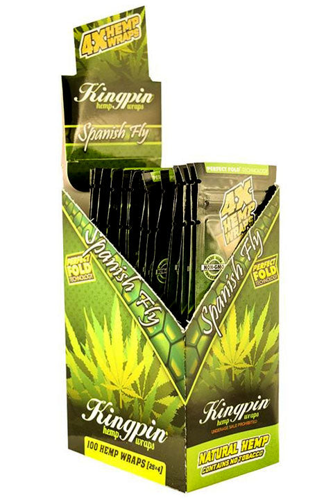 Kingpin Hemp Wraps - 25 packs