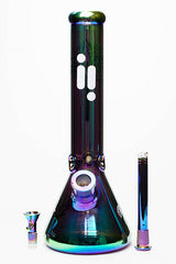 14" Infyniti Tree of life 7 mm metallic glass bong ( GP1588 )