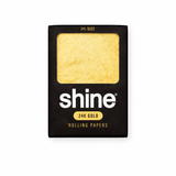 Shine Papers 1 - 1/4" Size Shine | 1.25 Size 24K Gold Sheet - 12 Packs Shine | 1.25 Size 24K Gold Sheet - 12 Packs