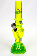 7" acrylic water pipe with grinder [GP1295]