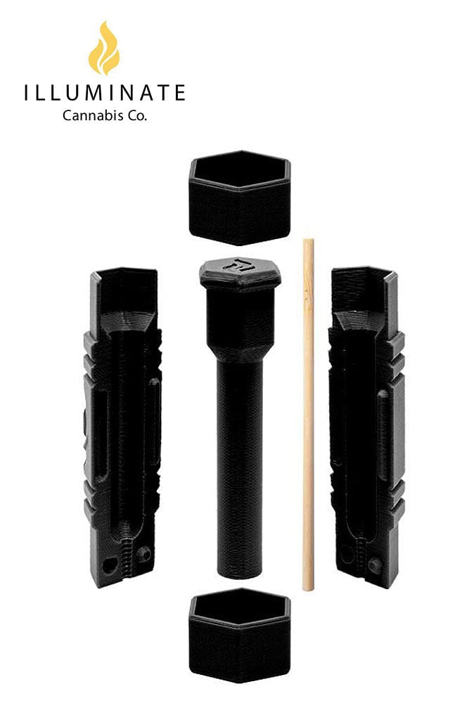 Illuminate Cannabis Co. Filler · Poker Cannagar Press Kit with Plunger & Skewer - Made in Canada Cannagar Press Kit with Plunger - Made in Canada