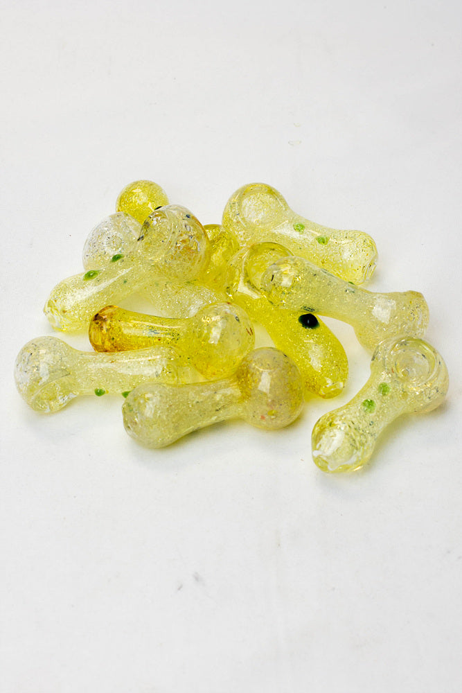 2.5" soft glass 6942 hand pipe - Pack of 10