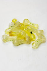 2.5" soft glass 6942 hand pipe - Pack of 10
