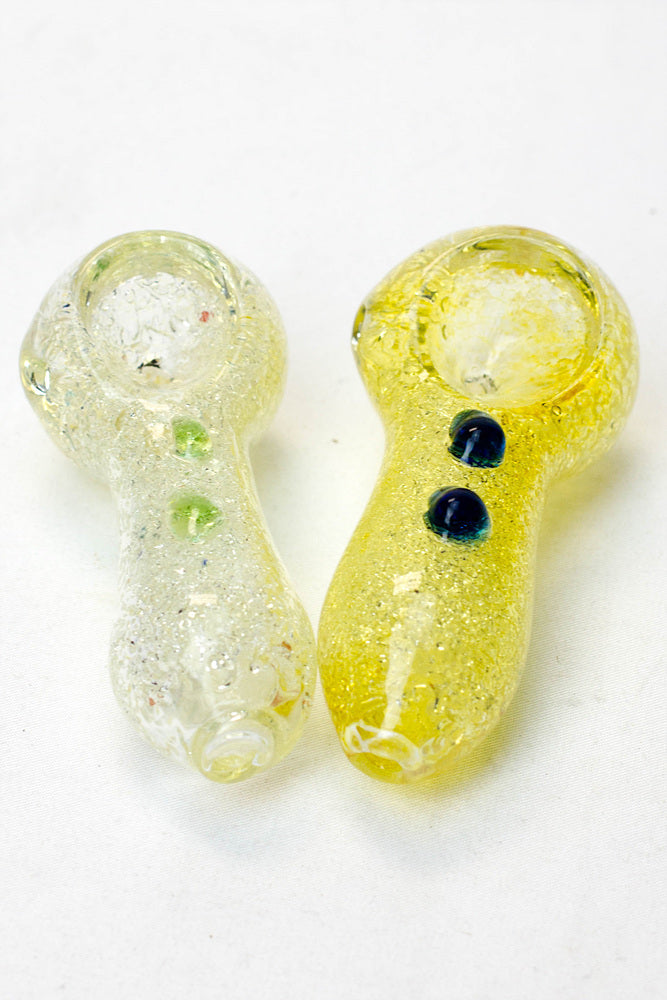 2.5" soft glass 6942 hand pipe - Pack of 10