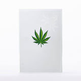 Intricate Greetings Cannabis Leaf 3D Pop-Up Card