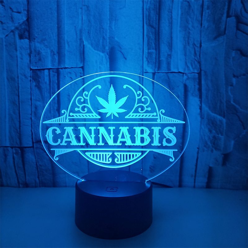 LED 3D Illusion Table Lamp with Remote