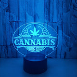 LED 3D Illusion Table Lamp with Remote