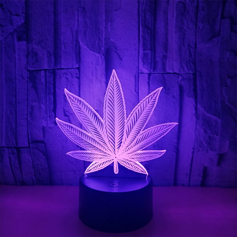 LED 3D Illusion Table Lamp with Remote