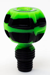 2-in-1 Silicone bowl with multi-hole glass bowl