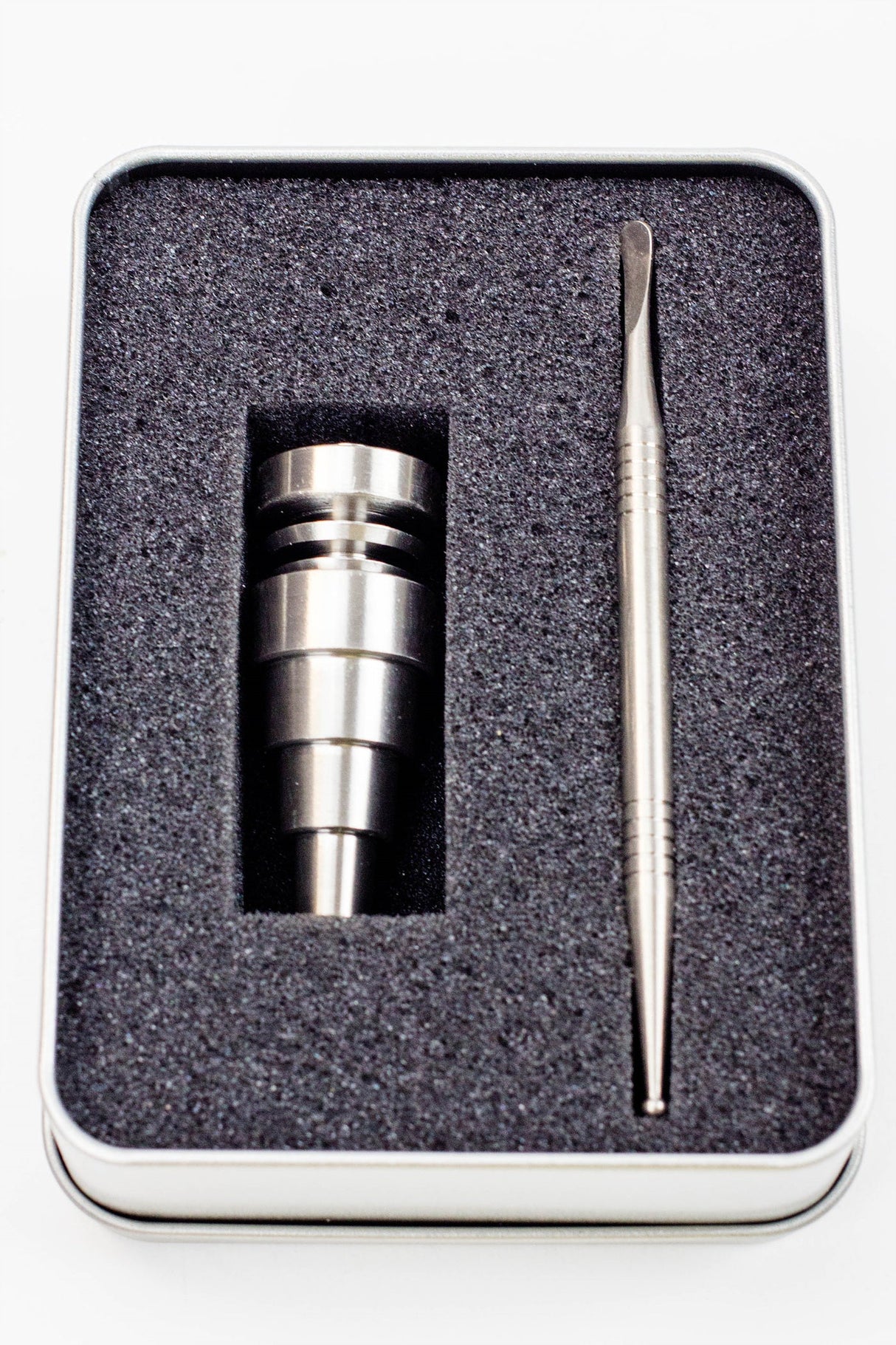 Titanium 6-in-1 Domeless Nail and Dabber set