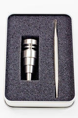 Titanium 6-in-1 Domeless Nail and Dabber set