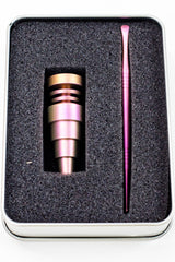 Titanium 6-in-1 Domeless Nail and Dabber set