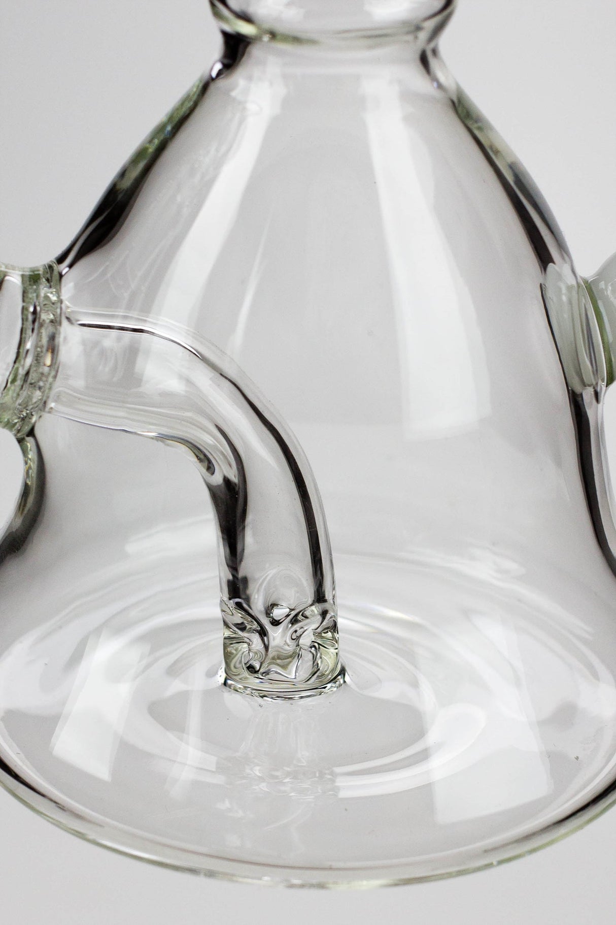 6" 2-in-1 fixed 3 hole diffuser bell bubbler