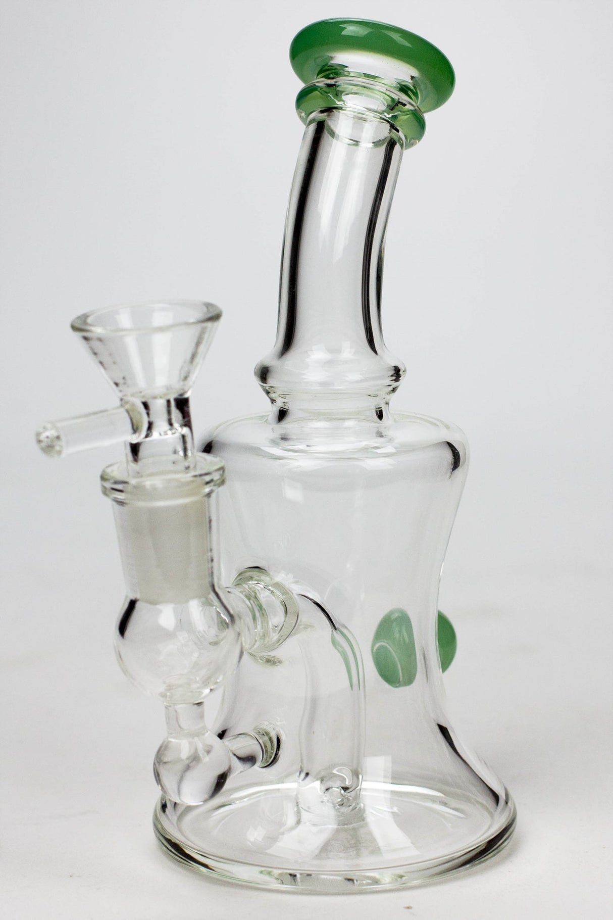 6" 2-in-1 fixed 3 hole diffuser Skirt bubbler