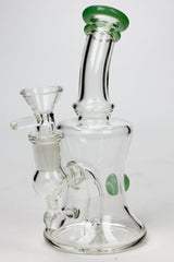 6" 2-in-1 fixed 3 hole diffuser Skirt bubbler