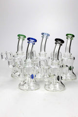 6" 2-in-1 fixed 3 hole diffuser Skirt bubbler