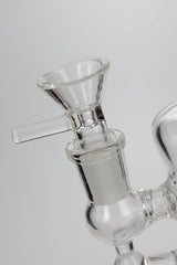 6" 2-in-1 fixed 3 hole diffuser Skirt bubbler