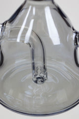 6" 2-in-1 fixed 3 hole diffuser bell Metallic tinted bubbler