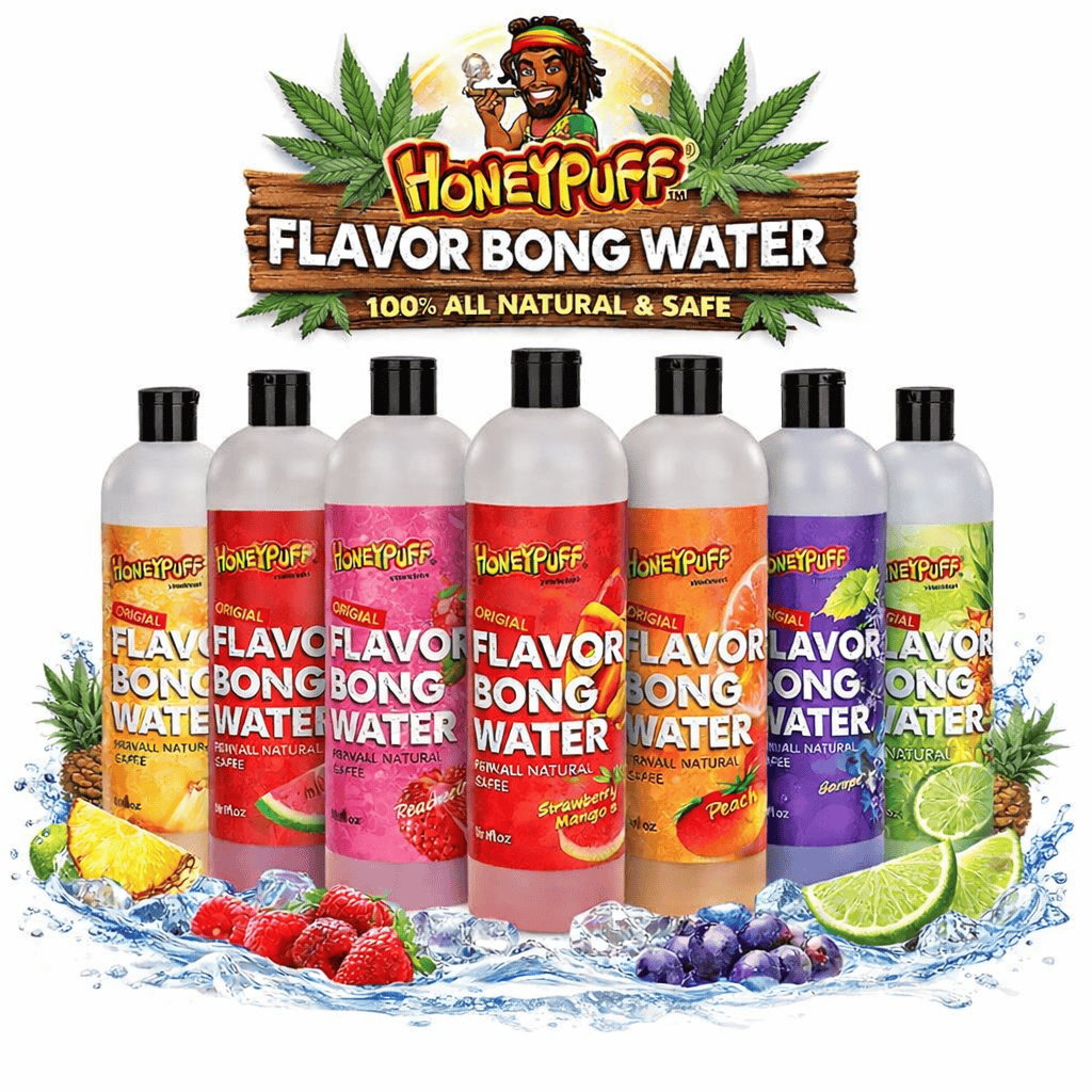 Canadian Distributor Bong Water HoneyPuff | Flavor Bong Water (10 fl oz) [P8142] HoneyPuff | Flavor Bong Water (10 fl oz) [P8142]