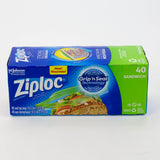 Ziploc® Sandwich Bags Box of 40