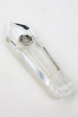 Acid Secs - Crystal Stone Smoking Pipe without choke hole