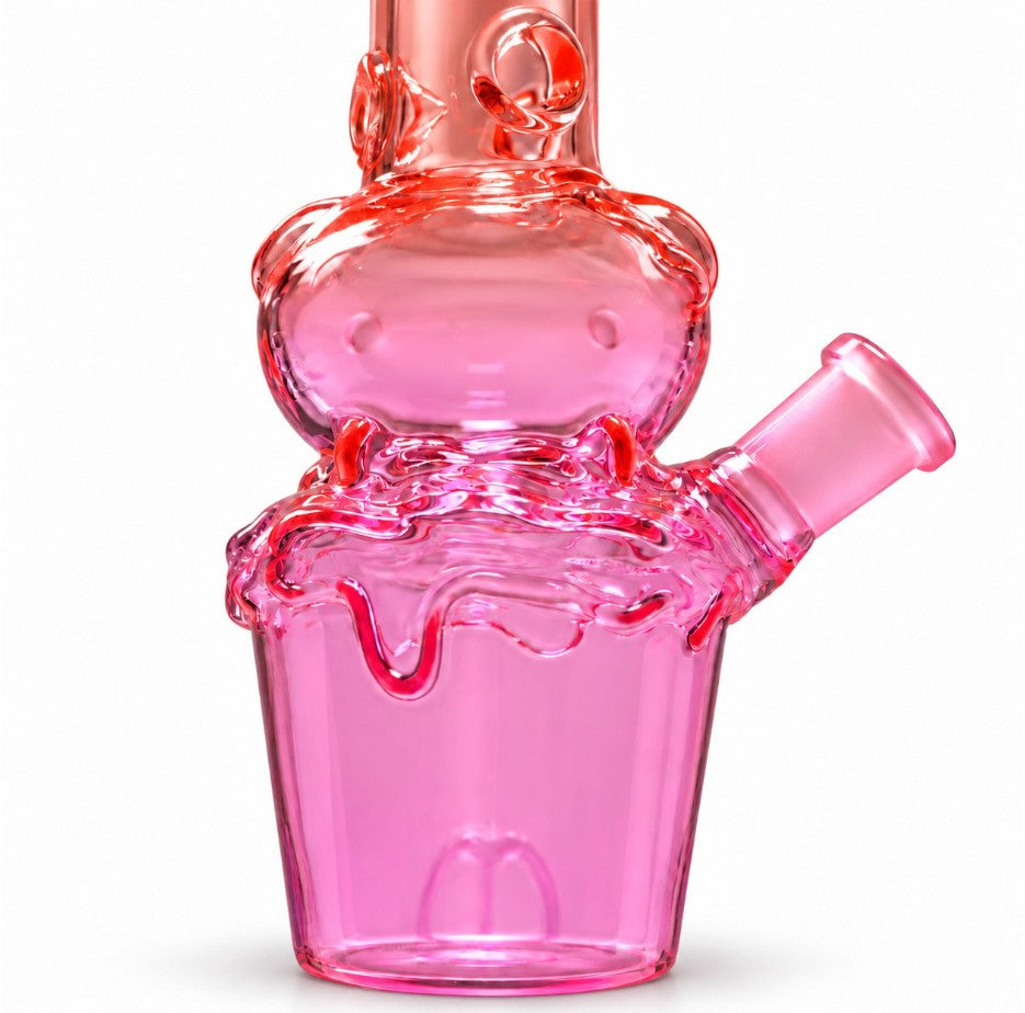 Fortune 10" Character Cup Glass Bong – 5mm