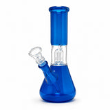 8" Color Rush Percolator Glass Bong