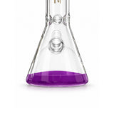Fortune 10" Color Accent Beaker Bong – 5mm Glass