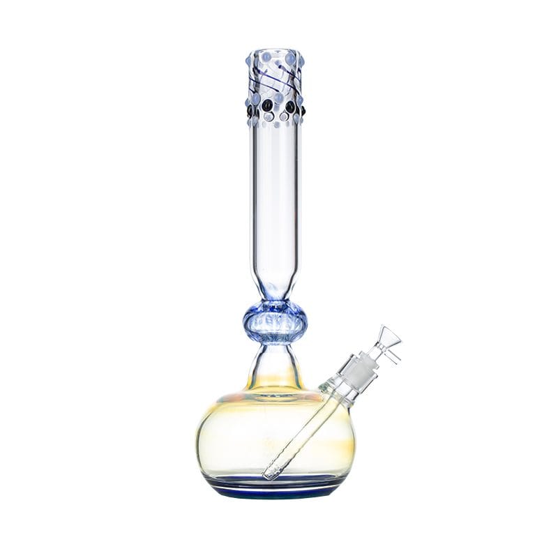 Canadian Distributor Glass Bong 16″ Inside Out Jade Blue Color Tube Glass Bong [C2698] 16″ Inside Out Jade Blue Color Tube Glass Bong [C2698]