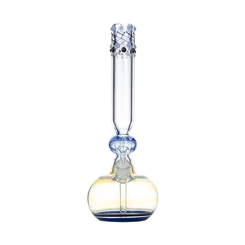 Canadian Distributor Glass Bong 16″ Inside Out Jade Blue Color Tube Glass Bong [C2698] 16″ Inside Out Jade Blue Color Tube Glass Bong [C2698]