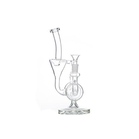 Canadian Distributor Glass Bong 11" Clear Recycler Glass Bong with Inline Diffuser 11" Clear Recycler Glass Bong - Inline Diffuser | Canada