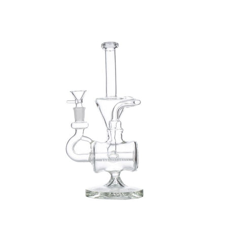 Canadian Distributor Glass Bong 11" Clear Recycler Glass Bong with Inline Diffuser 11" Clear Recycler Glass Bong - Inline Diffuser | Canada
