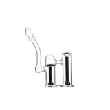 6" Clyde Dual Chamber Glass Bubbler